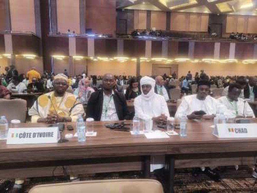 Congrès de la Jeunesse Afro-Arabe 2025 : Le président de l’UCORECI, Konan Fabrice, porte haut la voix de la jeunesse ivoirienne
