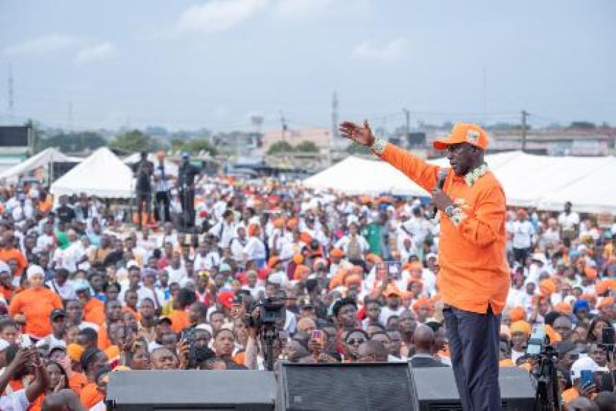 Campagne présidentielle 2025/Yopougon: Bictogo Adama mobilise pour le 1 coup KO du RHDP au premier tour
