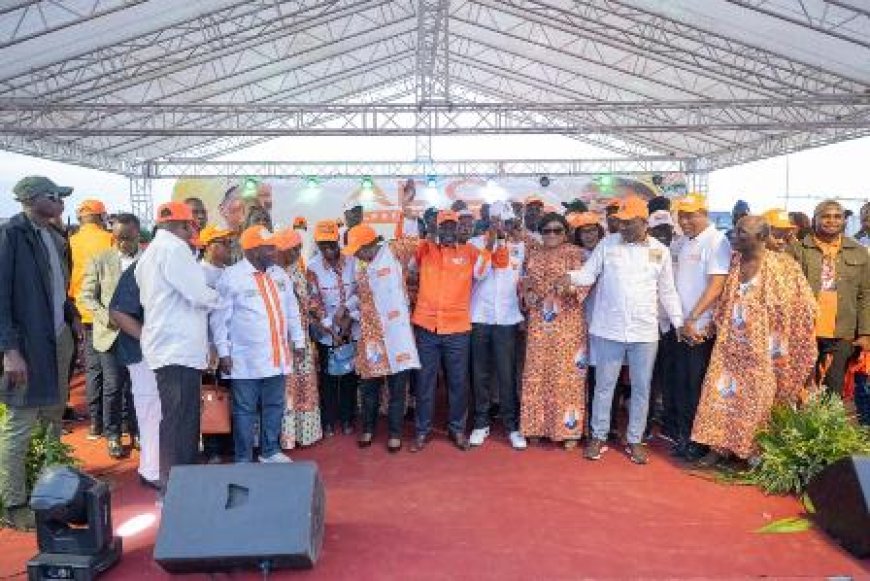 Campagne présidentielle 2025/Yopougon: Bictogo Adama mobilise pour le 1 coup KO du RHDP au premier tour