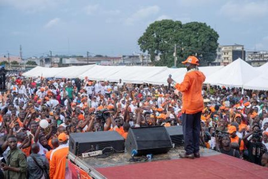 Campagne présidentielle 2025/Yopougon: Bictogo Adama mobilise pour le 1 coup KO du RHDP au premier tour
