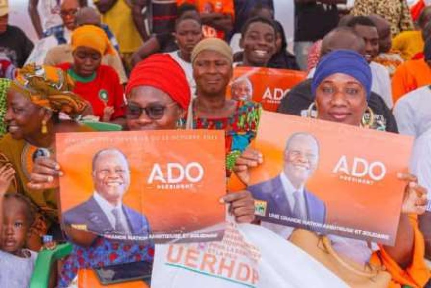 SINÉMATIALI : Le RHDP lance sa campagne départementale dans la ferveur