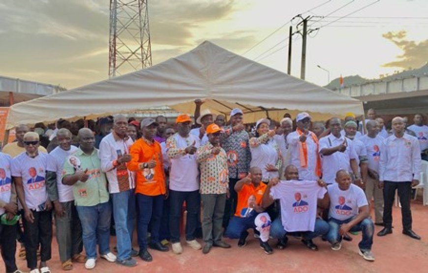 Man / Présidentielle 2025 : Le monde professionnel du Tonkpi s’engage derrière Edwige Diety pour une victoire éclatante du président Alassane Ouattara