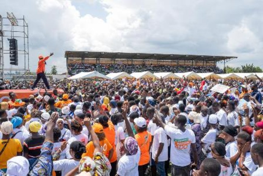 Campagne Présidentielle à Gagnoa – Oumé : Bictogo Adama mobilise pour le 1 coup KO d'Alassane Ouattara