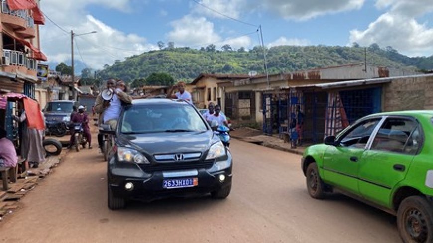Man / Présidentielle 2025 : Les jeunes d’Agir Ensemble pour Man à moto pour la paix