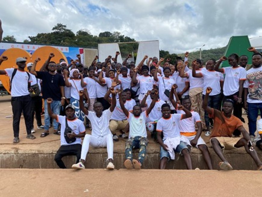 Man / Présidentielle 2025 : Les jeunes d’Agir Ensemble pour Man à moto pour la paix