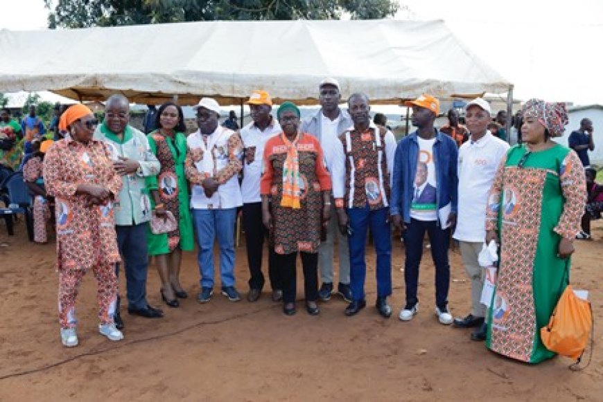 Présidentielle 2025 / Tonkpi Nord : Mahi Clarisse mobilise les femmes pour la victoire d’Alassane Ouattara