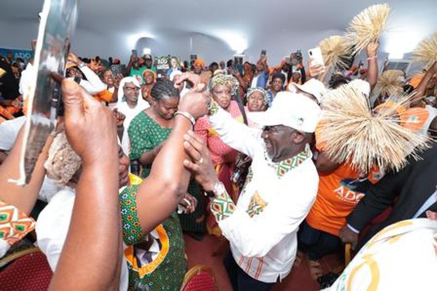 Campagne Présidentielle 2025 : Adama Bictogo mobilise les femmes et les jeunes du RHDP pour la Victoire de Alassane Ouattara