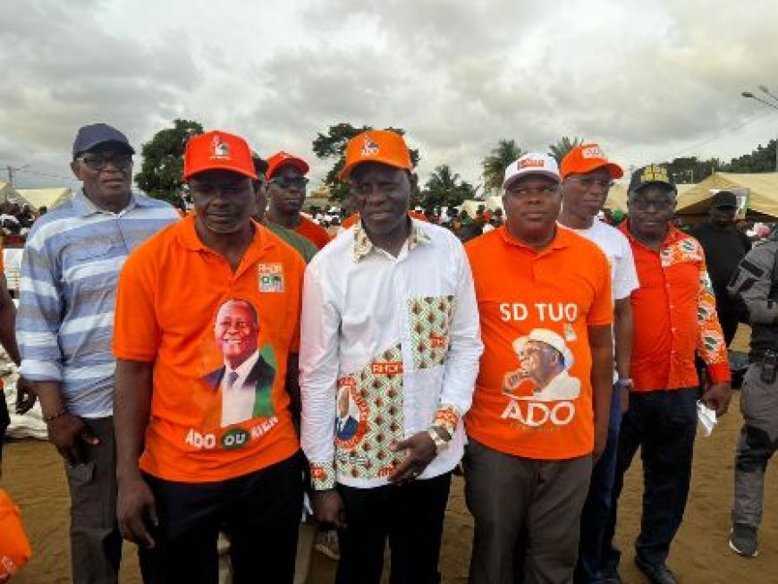 Campagne Présidentielle 2025 : Adama Diawara mobilise femmes et jeunes du RHDP à Yopougon pour une victoire écrasante d’Alassane Ouattara