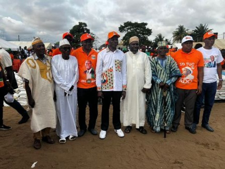 Campagne Présidentielle 2025 : Adama Diawara mobilise femmes et jeunes du RHDP à Yopougon pour une victoire écrasante d’Alassane Ouattara