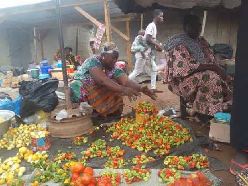 Kpapékou : Les commerçants exigent la construction d’un marché moderne