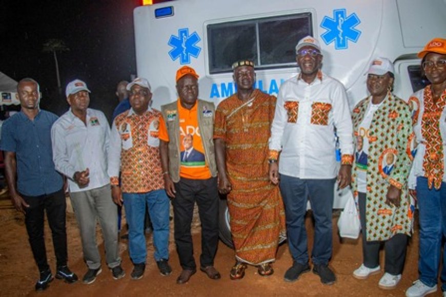 Yamoussoukro : Les villages en phase avec les ministres Souleymane Diarrassouba et Augustin Thiam