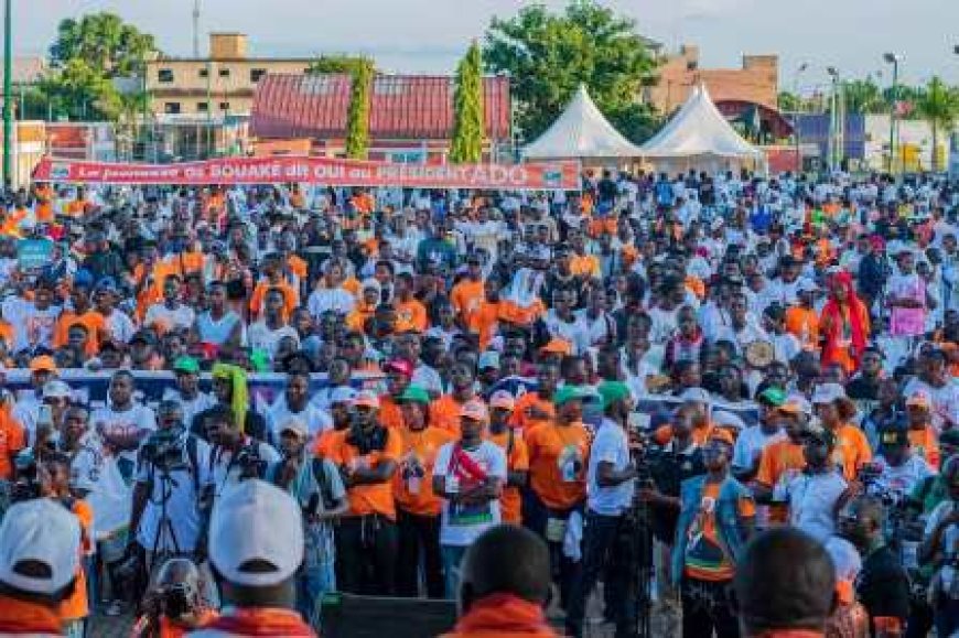 Présidentielle 2025 : Koné Mamadou galvanise la jeunesse pour un premier tour historique