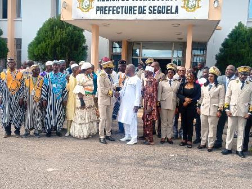 Séguéla : Le Préfet salue la maturité des acteurs politiques en période électorale