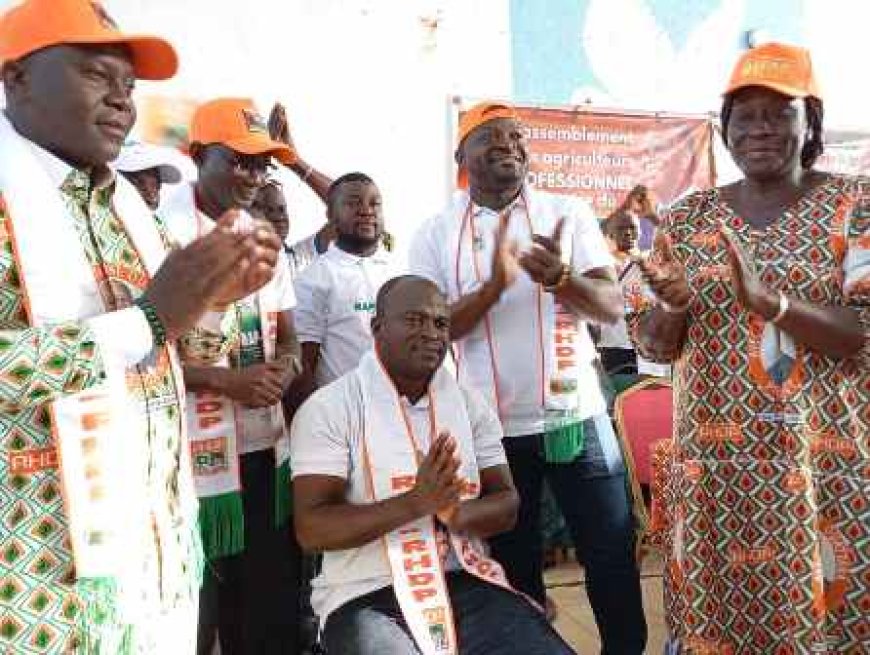 Investiture de Gla Serge : Premier Coordonnateur Régional du RAP-RHDP dans le Gontougo