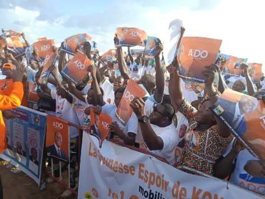 Korhogo – Koni / Présidentielle 2025 : Fidèle Sarassoro lance la campagne du RHDP pour un “coup KO” en faveur d’Alassane Ouattara