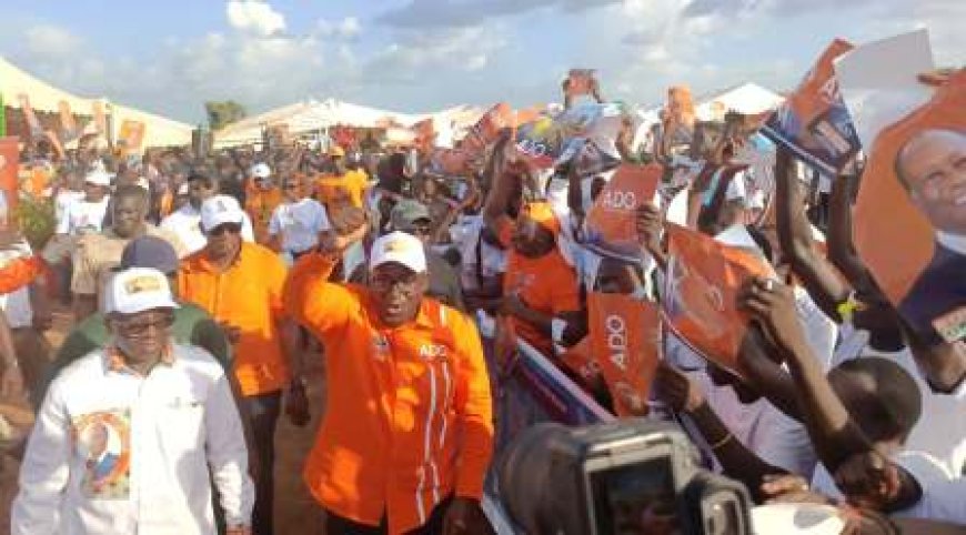 Korhogo – Koni / Présidentielle 2025 : Fidèle Sarassoro lance la campagne du RHDP pour un “coup KO” en faveur d’Alassane Ouattara