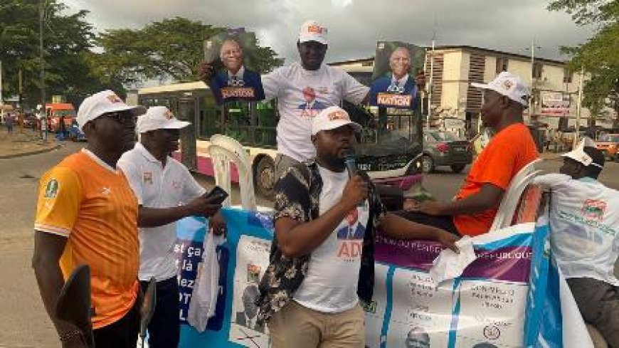 Yopougon/Campagne Présidentielle: La caravane RHDP mobilise pour le  1 “coup KO” du Président Alassane Ouattara