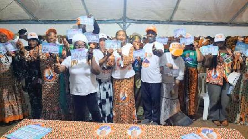 Mobilisation électorale à Angré Caféiers 5 : Le RHDP en ordre de bataille pour le « Un coup KO »