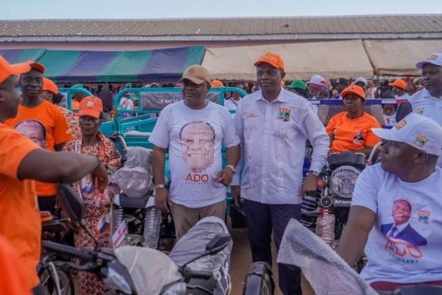 Man / Présidentielle 2025 : Momo Bamba mobilise les femmes et les personnes handicapées pour le triomphe du président Alassane Ouattara