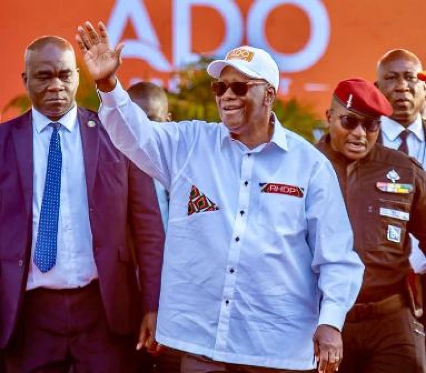 Présidentielle 2025 : Alassane Ouattara clôture sa campagne par un appel à la paix et à la mobilisation