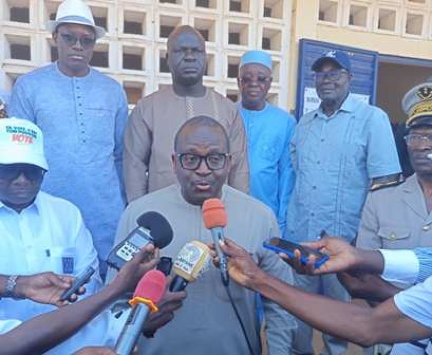 SINÉMATIALI : Présidentielle 2025, le Président du conseil régional du Poro vient de voter