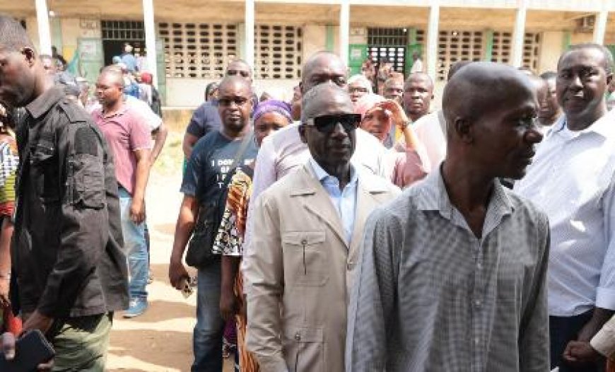 Élection Présidentielle 2025 : Adama Bictogo vote à Andokoi et appelle à une forte mobilisation nationale