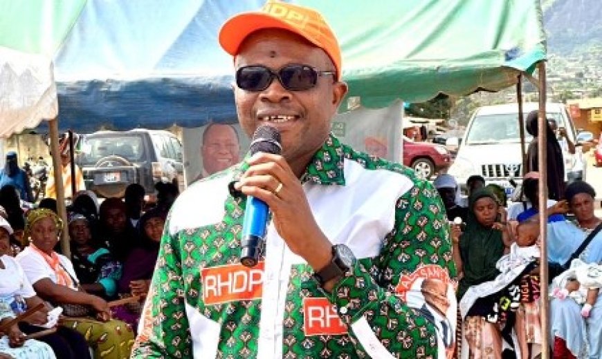 TONKPI / Présidentielle 2025 : Dr Tia André exprime sa gratitude après la réélection du Président Alassane Ouattara