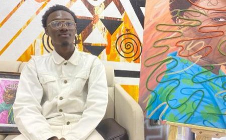 Exposition d'art : Le peintre Asseu révèle son identité à travers " Reflet de soi "