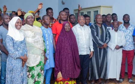 Anyama : La jeunesse de Bledjebougou rend hommage à Amidou Sylla après la victoire du RHDP