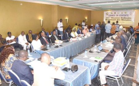 Conseil de l’Entente : La 23ᵉ réunion des ministres a réaffirmé son attachement à la paix, à la solidarité et à la stabilité régionale