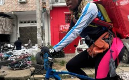 Mise au Vert : Yasmine Diawara, la "Go à vélo", pédale contre la pollution à Abidjan