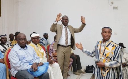 Man Sous-préfecture : Législatives 2025 – Alfred Yaké confie officiellement sa candidature aux chefs traditionnels