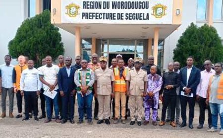 Séguéla : Le projet de bitumage de l’axe Daloa-Vavoua-Séguéla entre dans sa phase d’exécution