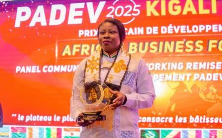 Viviane Kouamé consacrée à Kigali : l’« éléphante du chocolat » primée au PADEV Africa Business Forum