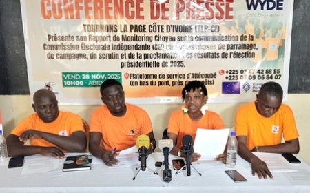 Présidentielle 2025 : Ce que révèle le monitoring citoyen de TLP-CI sur la communication de la CEI