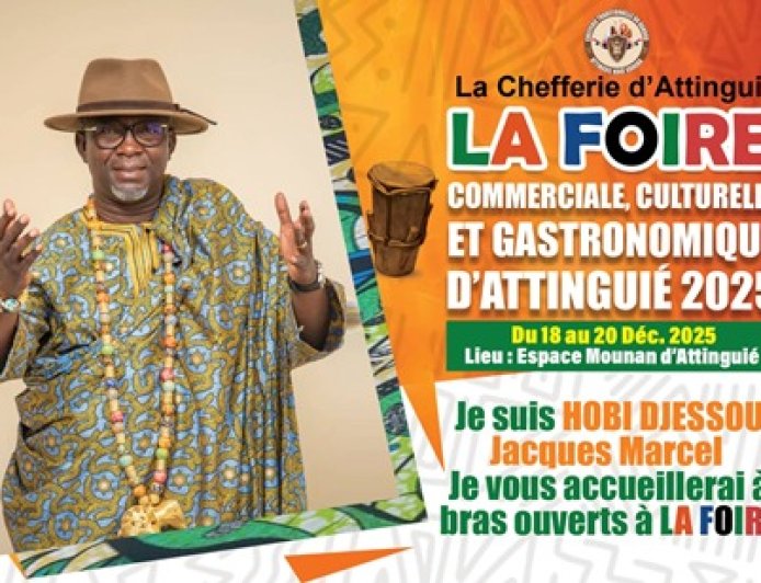 Décembre en fête : Attinguié accueille sa foire commerciale, culturelle et gastronomique