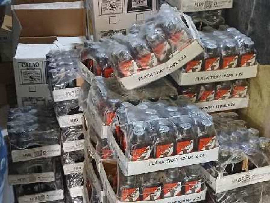 Bouaké : Des tonnes de boissons prohibées découvertes dans un restaurant clandestin
