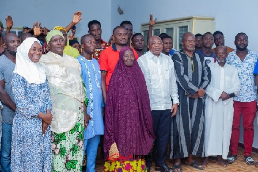 Anyama : La jeunesse de Bledjebougou rend hommage à Amidou Sylla après la victoire du RHDP