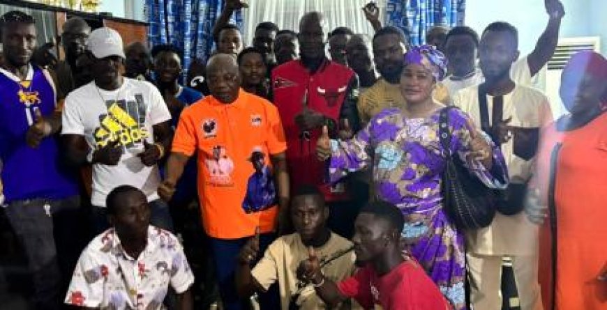 Anyama : Les jeunes de l’association MJK apportent leur soutien à la candidature de M. Amidou Sylla pour les législatives