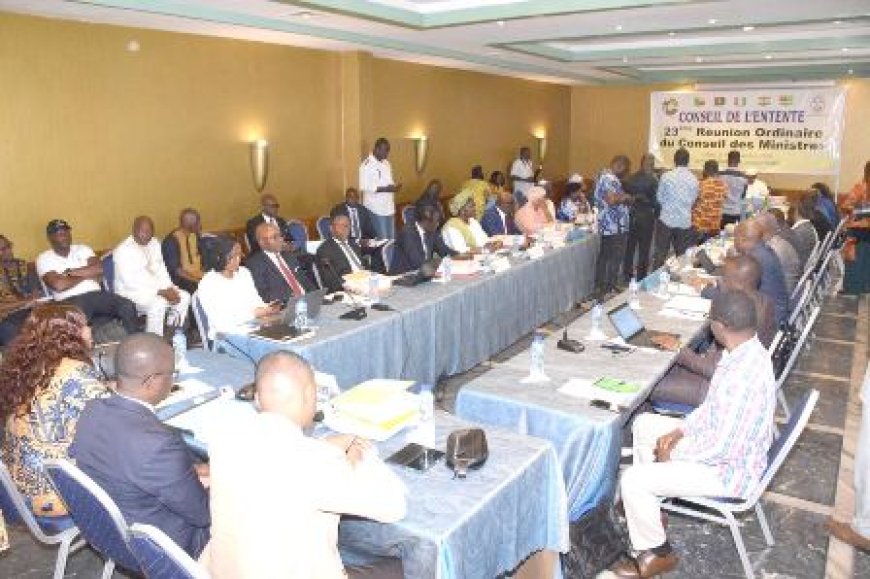 Conseil de l’Entente : La 23ᵉ réunion des ministres a réaffirmé son attachement à la paix, à la solidarité et à la stabilité régionale