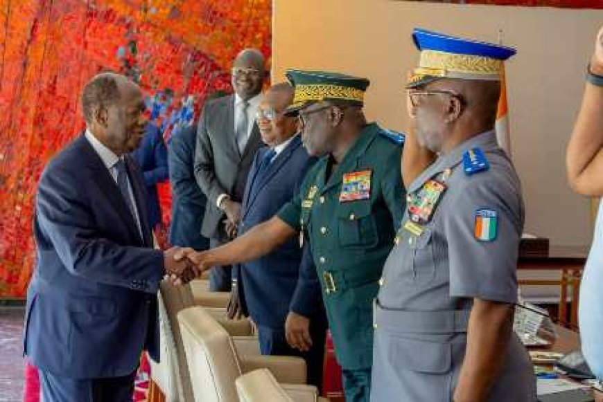 Sécurisation de la présidentielle 2025: Le Président Ouattara préside le Conseil National de Sécurité