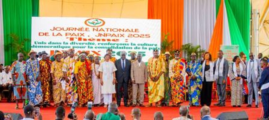 Journée Nationale de la Paix 2025 : Une célébration de communion et d’espoir à Abidjan
