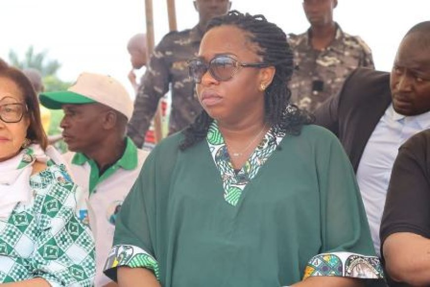 Grand-Ouragahio aux couleurs vertes avec Mme Cyrielle Koné Obré, candidate du PDCI-RDA aux législatives de décembre 2025