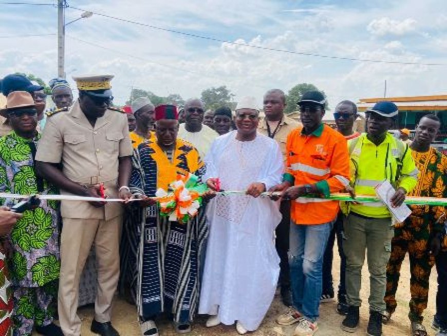 Korhogo / Développement local : AM’S inaugure un château d’eau solaire au village de Kafa
