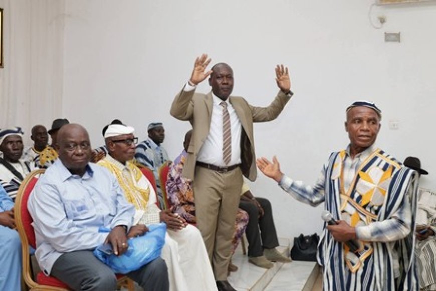 Man Sous-préfecture : Législatives 2025 – Alfred Yaké confie officiellement sa candidature aux chefs traditionnels