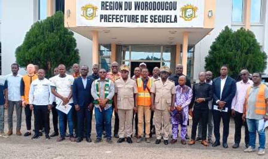 Séguéla : Le projet de bitumage de l’axe Daloa-Vavoua-Séguéla entre dans sa phase d’exécution