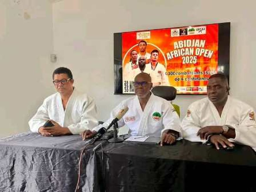 Open International d'Abidjan : La 3e édition s'annonce plus festive avec plus de 200 judokas
