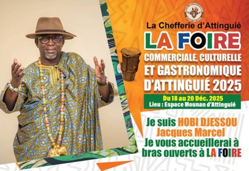 Décembre en fête : Attinguié accueille sa foire commerciale, culturelle et gastronomique