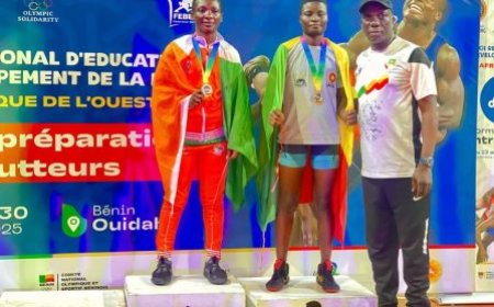 Tournoi régional d’Afrique de l’Ouest à Ouidah : Les lutteurs ivoiriens se distinguent dès la première journée
