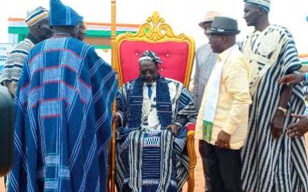 Fadiadougou : Le directeur pays de l’UNICEF intronisé Massa Koné Karamoko